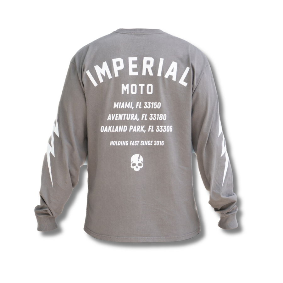 Imperial Moto Heavy Faded Skull